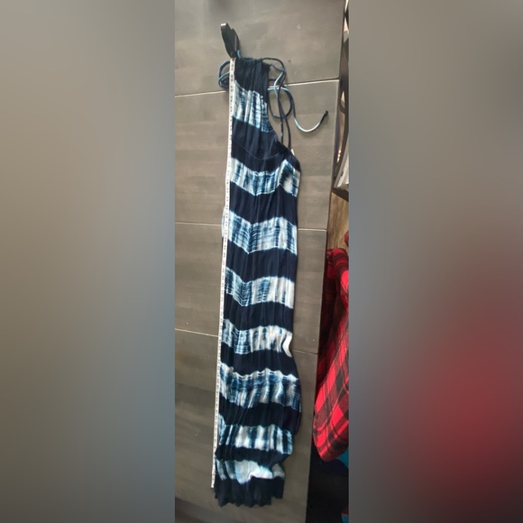 Tie dye blue maxi dress - Picture 9 of 9